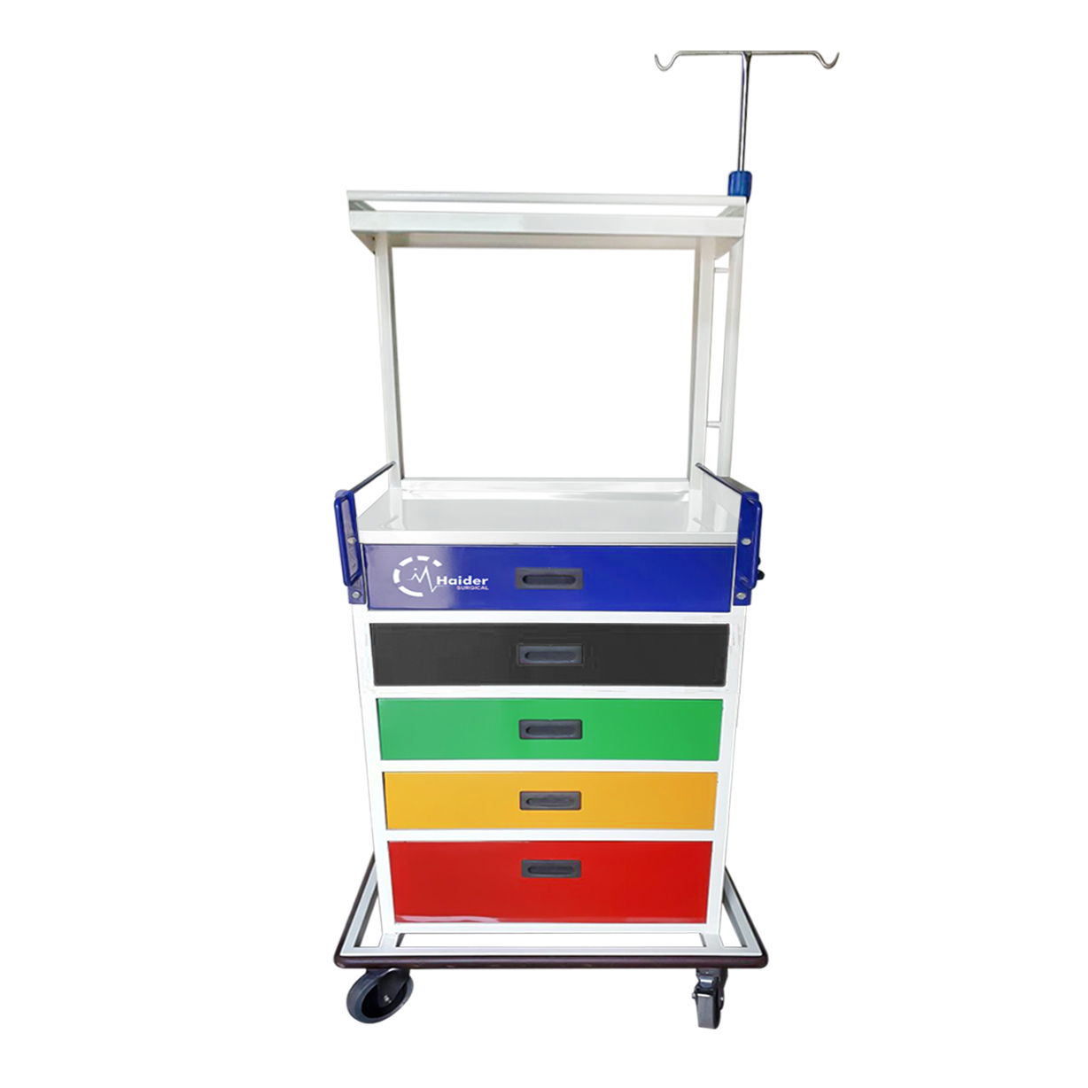 Crash Cart Emergency Trolley MHS CC 01 M Haider Surgical