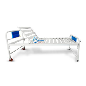 Patient Bed with Clear White Background