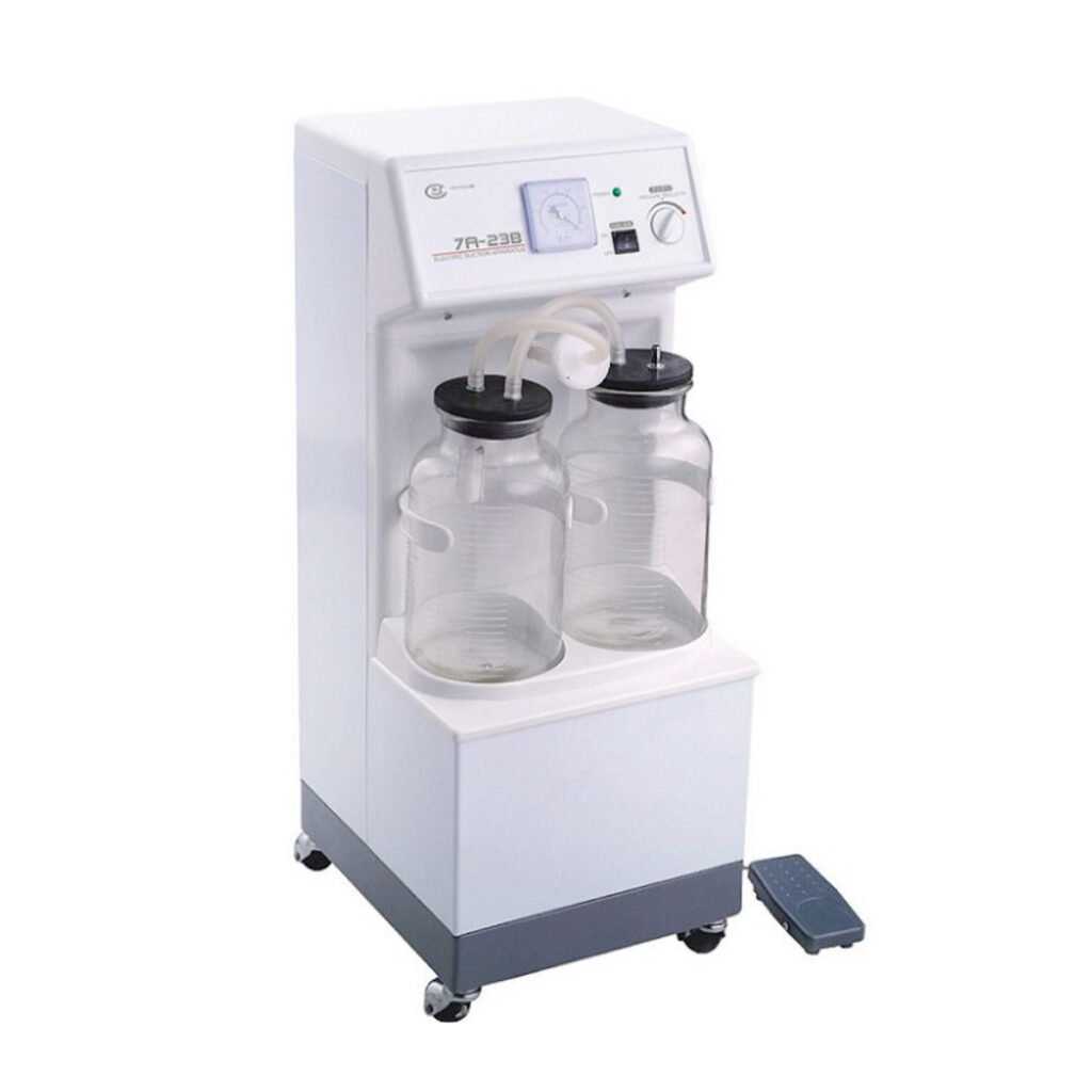 Yuwell 7A-23B Suction Machine - Double Bottle - M Haider Surgical