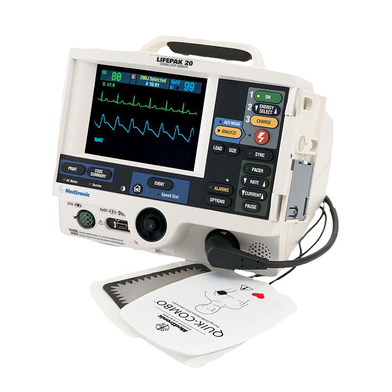 Medtronic Lifepak 20 Defibrillator/Monitor